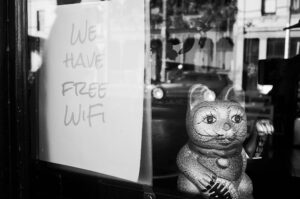 Free Wi-Fi sign